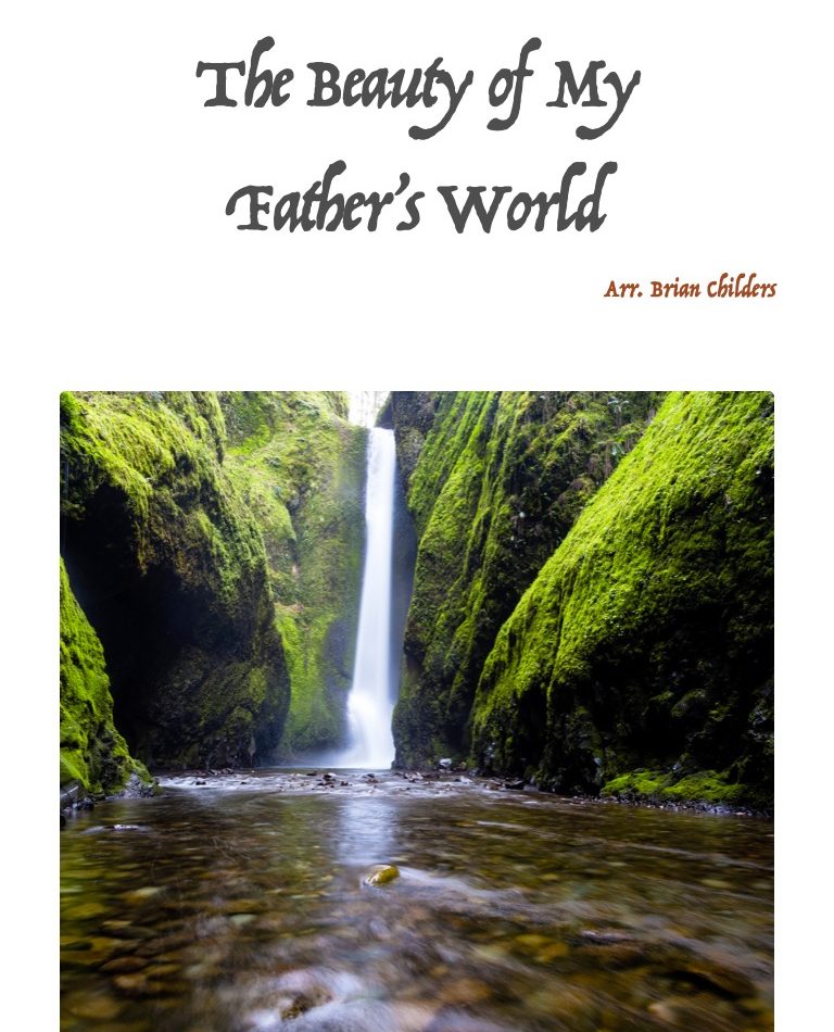 The Beauty of My Father's World