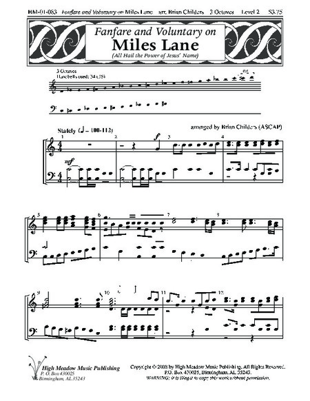 Fanfare and Voluntary on MILES LANE