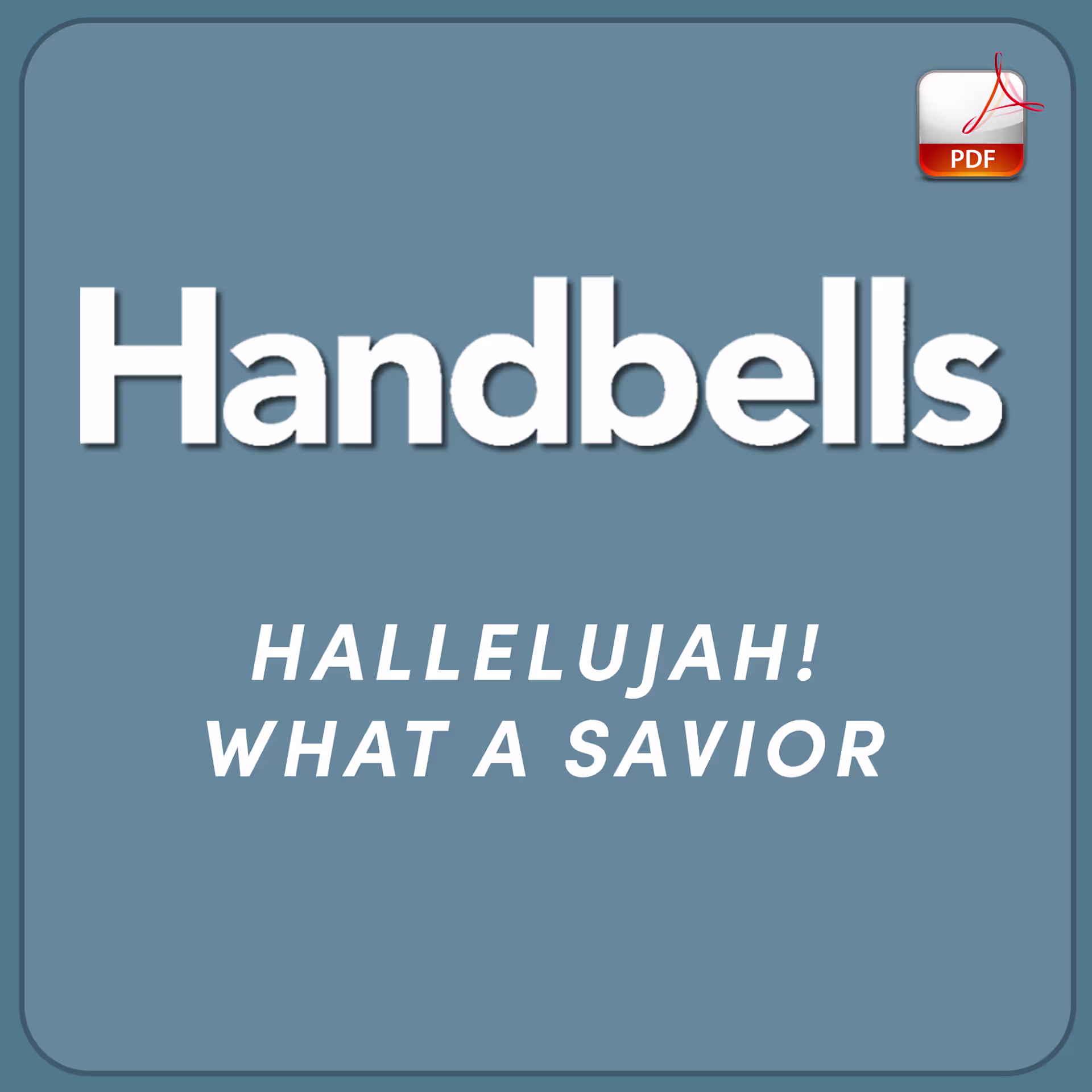 Hallelujah! What A Savior